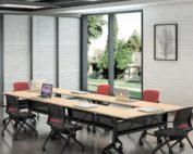 MALCO PLUS LS-4-6A Flip-top Meeting Table