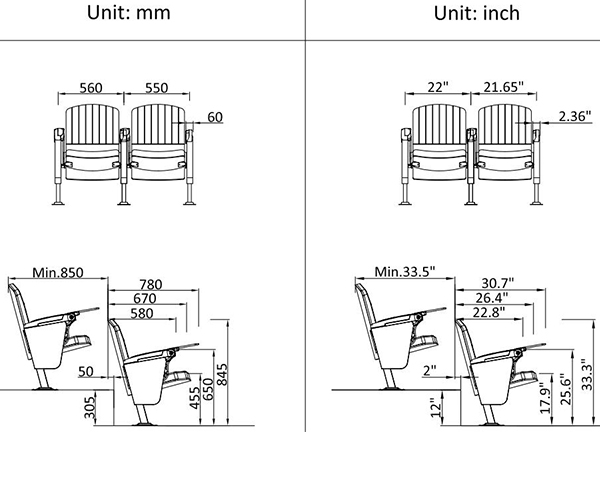 leadcom seating 6618at