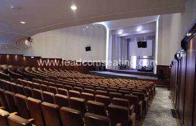 leadcom seating auditorium seating installation The Blessing Church The Hague 2