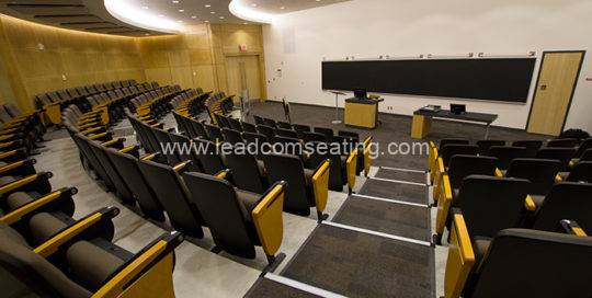 leadcom seating auditorium seating installation York University